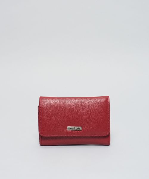 Carteira Couro Annie - Merlot