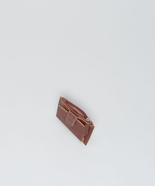 Porta Cartao Couro Nat - Chocolate