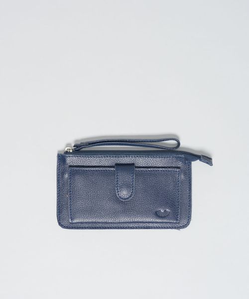 Carteira Croma Couro Neo - Navy