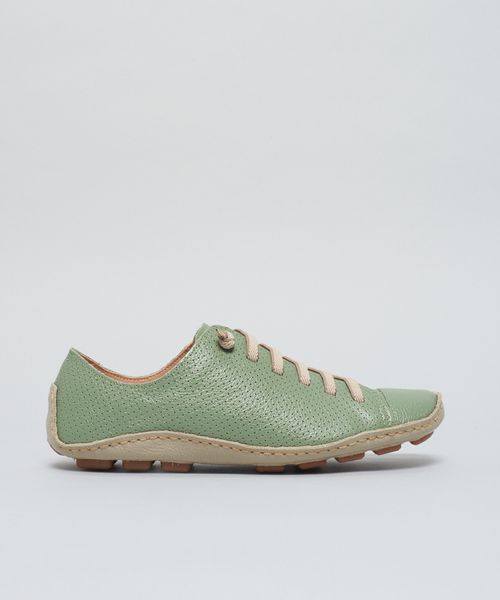 Tenis Perfuros Bicolor - Pistache