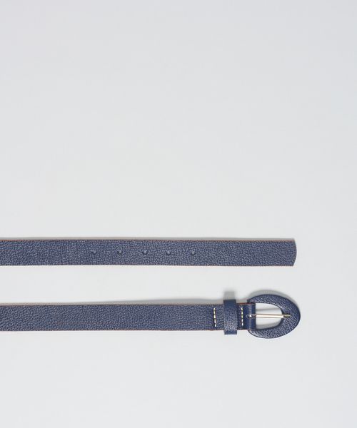 Cinto Couro Luana - Navy