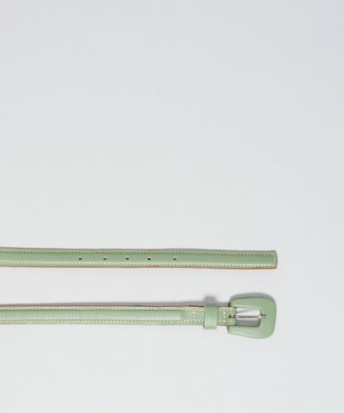 Cinto Couro Heloisa - Pistache