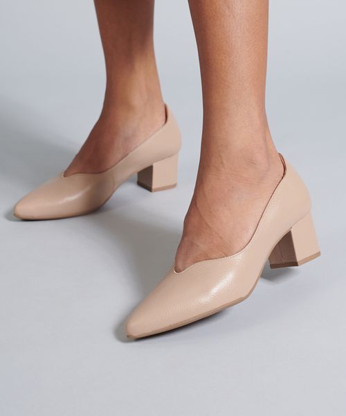 Scarpin Couro Mariana - Avela