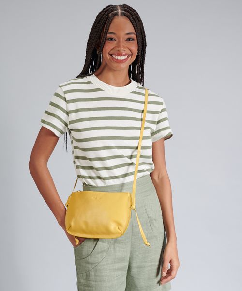 Bolsa Castanha - Camomila