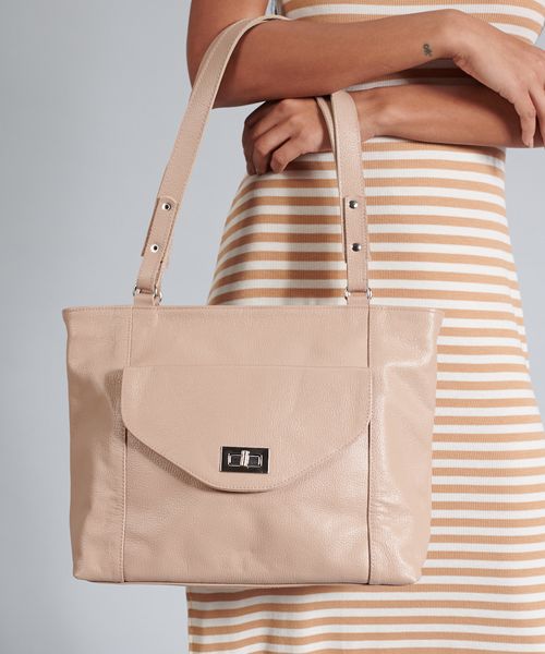 Bolsa g Fecho Metal - Avela
