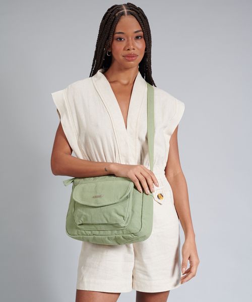 Bolsa Lona Ester - Pistache