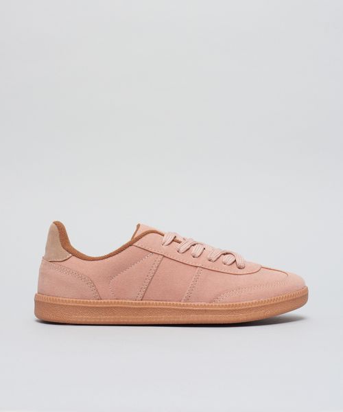 Tenis Camurca Soft - Rose