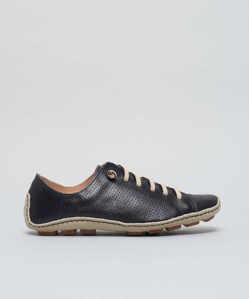 Tenis Perfuros Bicolor - Preto