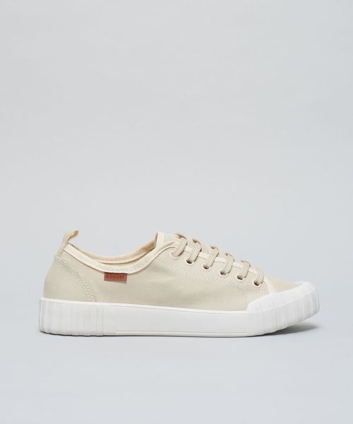 Tenis Lona Traseiro - Offwhite