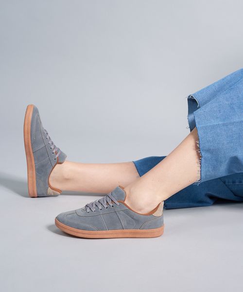 Tenis Camurca Soft - Azul Safira