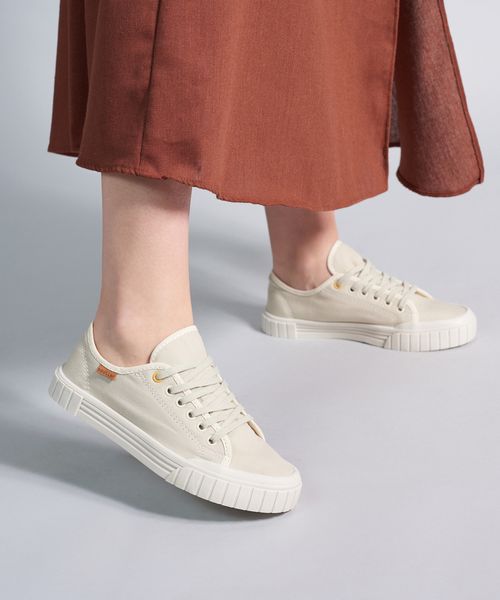 Tenis Lona Betina - Offwhite