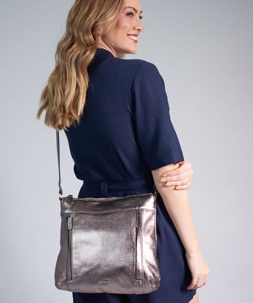 Bolsa m Couro Natalia - Onix