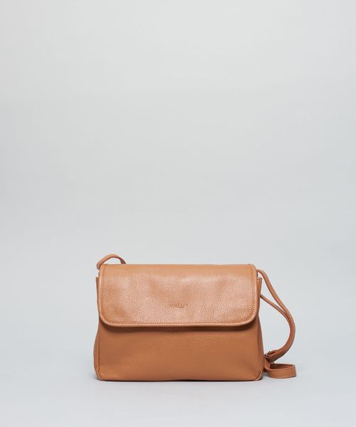 Bolsa m Couro Vies - Caramelo