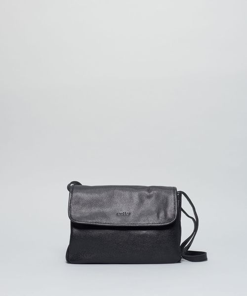 Bolsa m Couro Vies - Preto