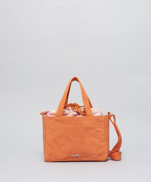 Bolsa p Lona Oasis - Tangerina