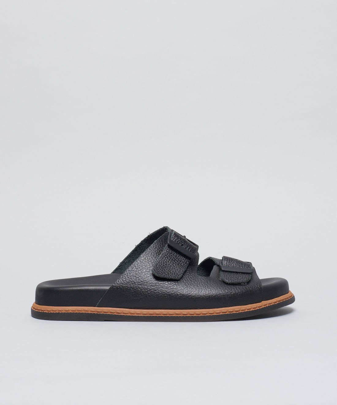 Rasteira Anatomica Vira - Preto