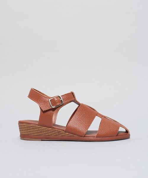 Anabela Couro Pescador Dani - Mousse