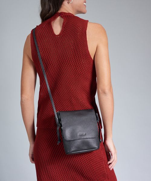 Bolsinha Duo Zip - Preto