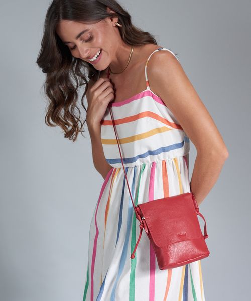 Bolsinha Duo Zip - Vermelho