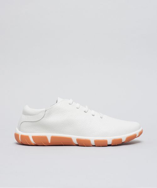 Tenis Frances Comfort - Branco/Tangerina