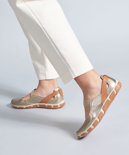 Sapatilha Frances Vazado - Prata Velho