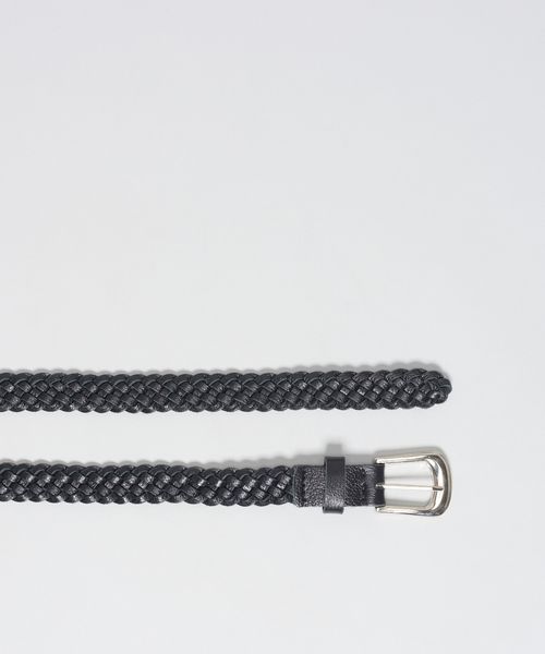 Cinto Couro Tresse Isa - Preto