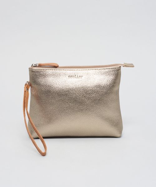 Case Couro Luisa - Prata Velho