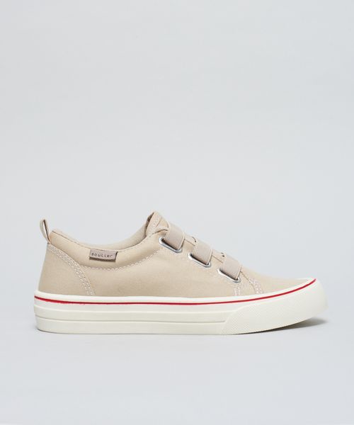 Tenis Lona Elastico - Offwhite
