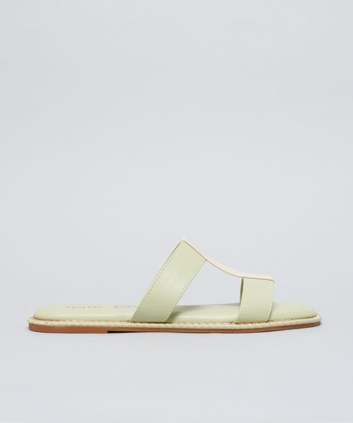 Rasteira Basica Soft Mari - Pistache