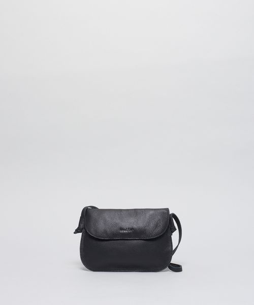 Bolsa p Couro Mia - Preto