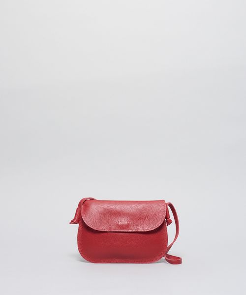 Bolsa p Couro Mia - Vermelho