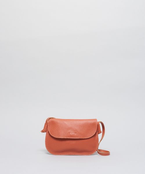 Bolsa p Couro Mia - Ocre