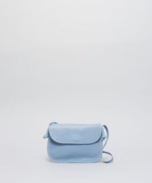 Bolsa p Couro Mia - Azul Celeste