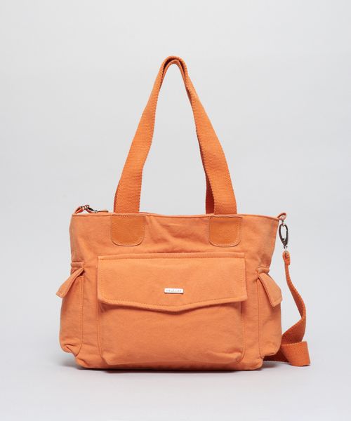 Bolsa m Lona Luisa - Tangerina