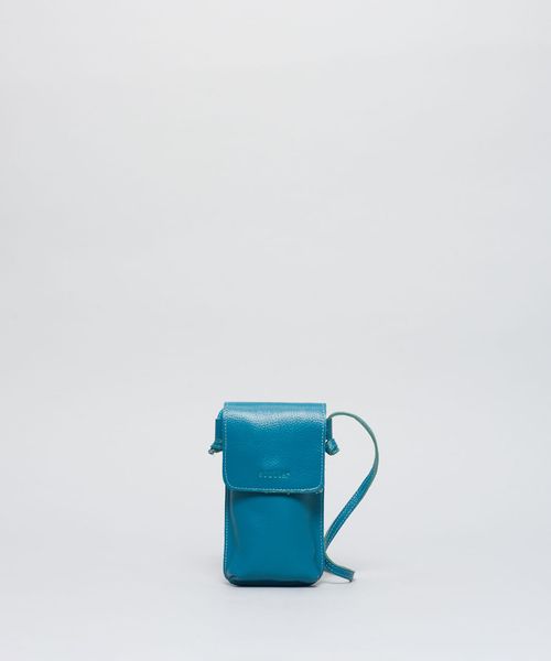 Bolsa p Couro Beatriz - Petroleo