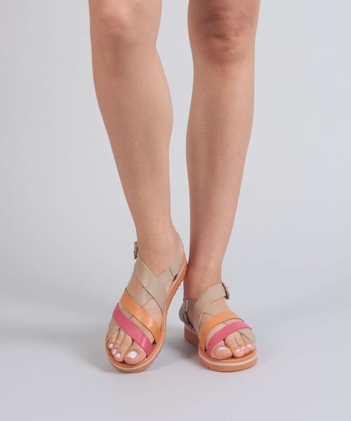 Rasteira Tratorada Multitiras - Colors