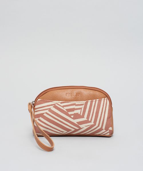 Case Couro Listra Duo - Listra Duo Caramelo