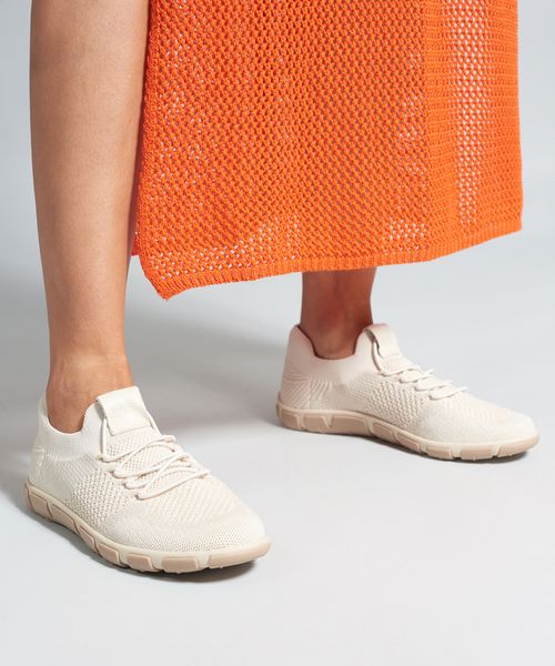 Tenis Knit Frances - Offwhite