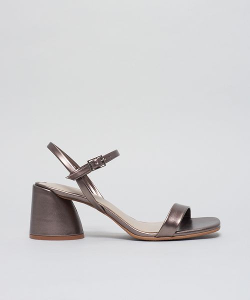 Sandalia Media Soft Bloco - Onix