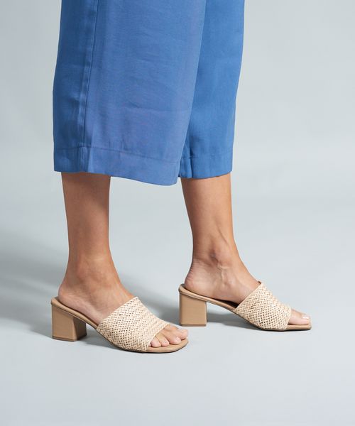 Sandalia Media Tresse Grazi - Offwhite