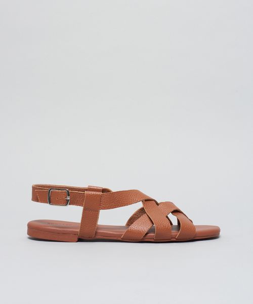 Rasteira Basica Tiras Duo - Mousse