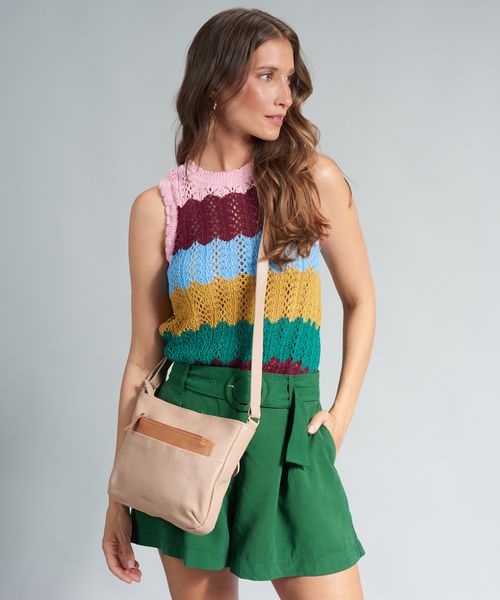 Bolsa m Couro Clara - Avela