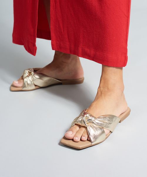 Rasteira Basica Soft No - Prata Velho