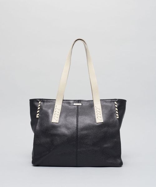 Bolsa Grande Detalhes - Preto