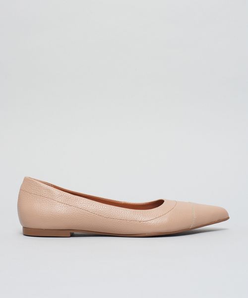 Sapatilha Bico Fino Pesponto - Avela