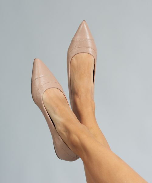 Sapatilha Bico Fino Pesponto - Avela