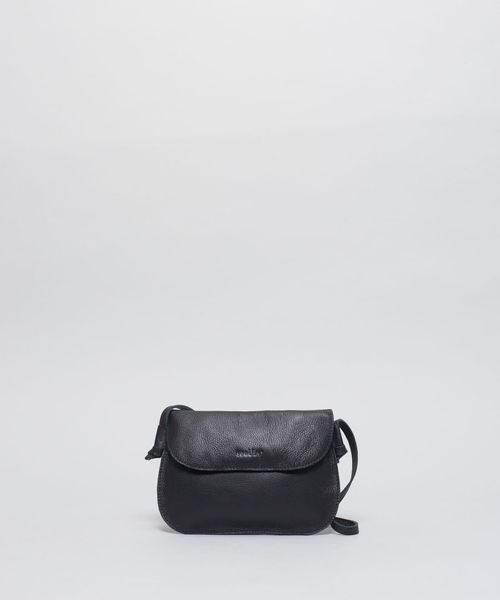 Bolsa p Couro Mia - Preto