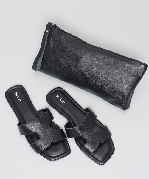 Kit Couro Helena - Preto