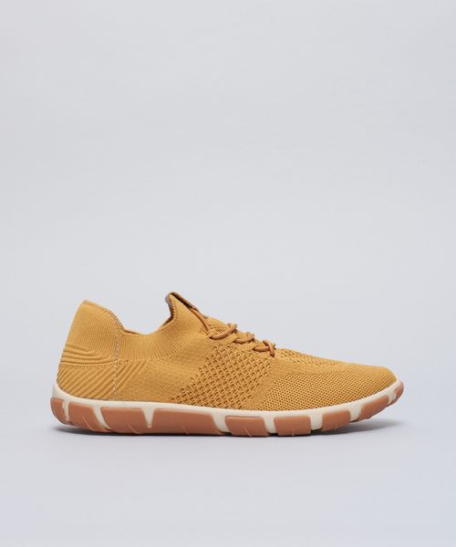 Tenis Knit Frances - New Mostarda