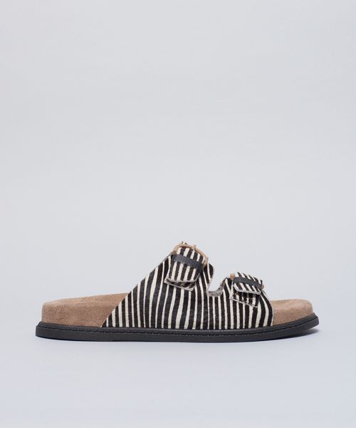 Rasteira Anatomica Pelo Zebra - Zebra